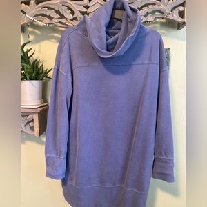 Cozy silence and noise cowl neck